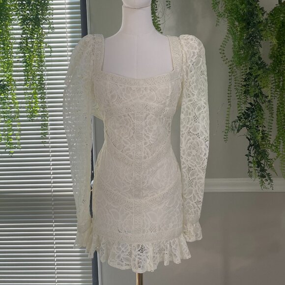 for love and lemons cleo mini dress For Love & Lemons